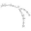 Swarovski collier Gema necklace Mixed cuts, White, Rhodium plated - 5639327