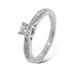Diamantring forlovelsesring Azur 0,50 ct E-Si2 - ABR01139
