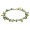Swarovski collier Gema necklace Mixed cuts, Green, Gold-tone plated - 5613735