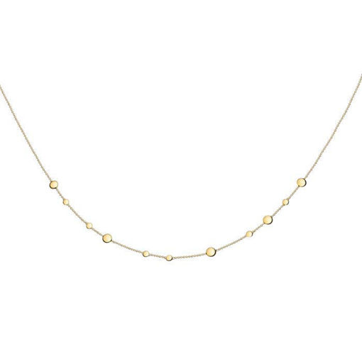 Halskjede i 18 karat gull, 90 cm langt - 018210543