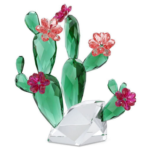 Swarovski figurer. Crystal Flowers Desert Pink Cactus - 5426805