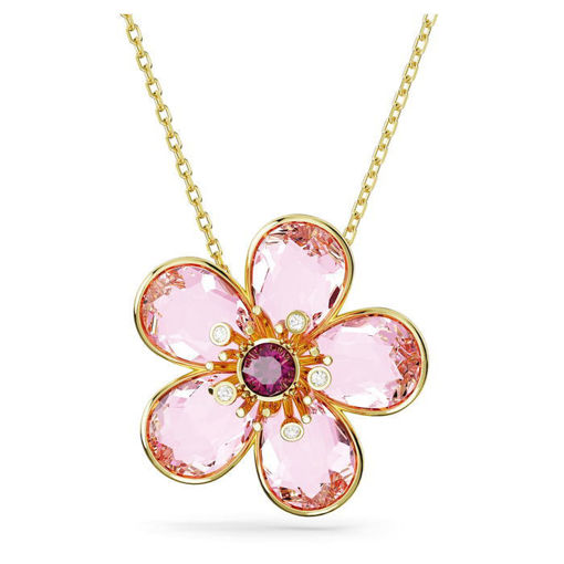 Swarovski smykke Florere Flower, Pink, gult - 5657875