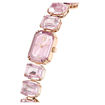 Swarovski klokke Octagon cut bracelet, pink, rose - 5630837