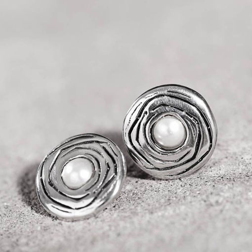 Øredobber i tinn Rede. HILLESTAD - AB402T