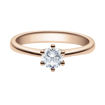 Diamantring forlovelsesring  0,50 ct i 14kt gull. Diona -18001050