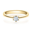 Diamantring forlovelsesring  0,25 ct i 14kt gull. Diona - 18001025