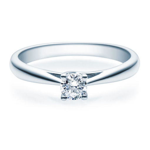 Diamantring forlovelsesring 0,25 ct i 14kt gull. Alida - 18002025