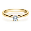 Diamantring forlovelsesring 0,25 ct i 14kt gull. Alida - 18002025