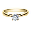 Diamantring forlovelsesring 0,50 ct i 14kt gull. Alida - 18002050