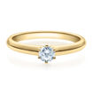 Diamantring forlovelsesring 0,25 ct i 14kt gull.  Violetta - 18003025