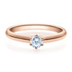 Diamantring forlovelsesring 0,25 ct i 14kt gull.  Violetta - 18003025