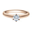 Diamantring forlovelsesring 0,50 ct i 14kt gull.  Violetta - 18003050