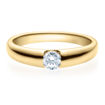 Diamantring forlovelsesring  0,25 ct i 14kt gull. Evnomia -18005025