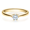 Diamantring forlovelsesring 0,25 ct i 14kt gull. Leticia - 18007025