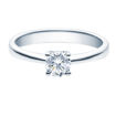 Diamantring forlovelsesring 0,50 ct i 14kt gull. Lilya - 18008050
