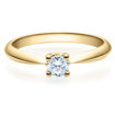Diamantring forlovelsesring 0,25 ct i 14kt gull. Naima - 18009025