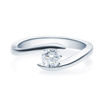Diamantring forlovelsesring  0,50 ct i 14kt gull. Afrodite - 18015050