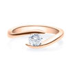 Diamantring forlovelsesring  0,50 ct i 14kt gull. Afrodite - 18015050