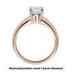 Diamantring forlovelsesring 0,50 ct i 14kt gull. Elissa - 18004050