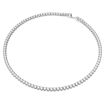 Swarovski smykkesett Matrix Tennis set Round cut, White, Rhodium plated - 5647730