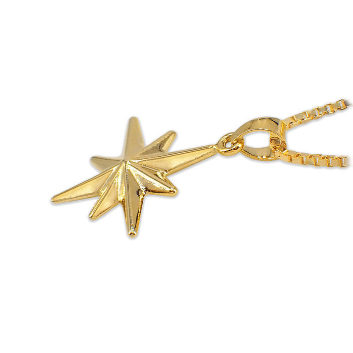 Gullsmykke Stjerne i 14kt gull | Gullsmed Aas