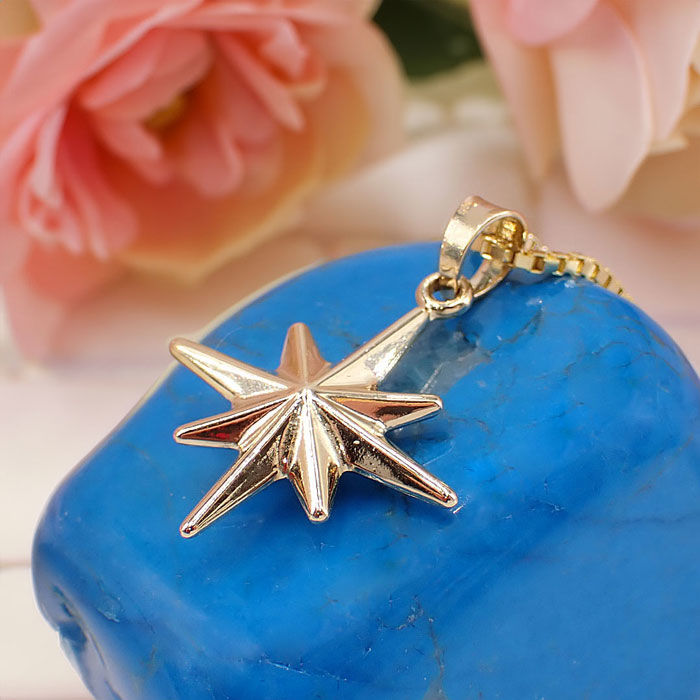 Gullsmykke Stjerne i 14kt gull | Gullsmed Aas