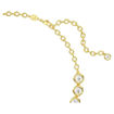Swarovski collier Imber necklace Round cut, White, Gold-tone plated - 5682585