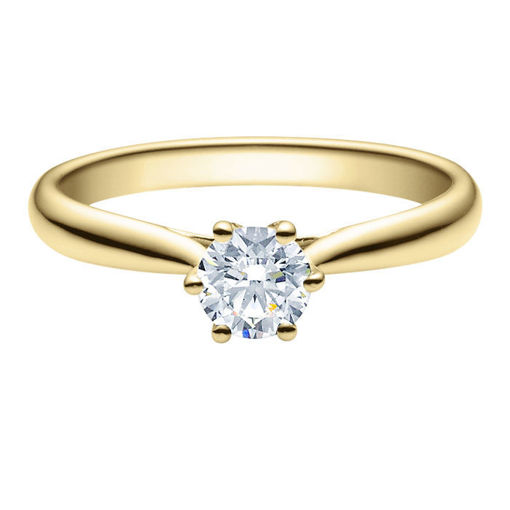 Forlovelsesring med Lab Grown diamant i 0.50 ct og River VS - LG0501807gg
