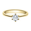 Forlovelsesring med Lab Grown diamant i 0.50 ct og River VS - LG0501801gg 