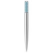 Swarovski Crystal Ballpoint pen Light blue, Chrome plated - 5623052