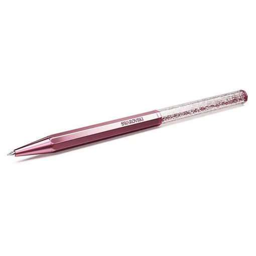 Swarovski pen Crystalline ballpoint Octagon shape, Pink, Pink lacquered - 5669937
