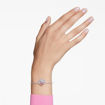 Swarovski armbånd Idyllia bangle Shell, Pink, Rhodium plated - 5680298