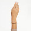Swarovski armbånd Dextera bangle Mixed cuts, White, Gold-tone plated - 5663260