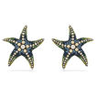 Swarovski øredobber Idyllia stud Starfish, Large, Multicolored, Gold-tone plated - 5684165