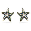 Swarovski øredobber Idyllia stud Starfish, Small, Multicolored, Gold-tone plated - 5684162