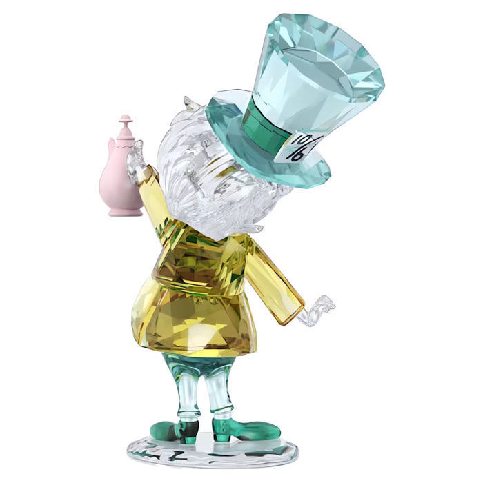 Swarovski Alice In Wonderland Mad Hatter Multicolored Crystals with Metal Accents Part of the Swarovski Alice in Wonderland Collection