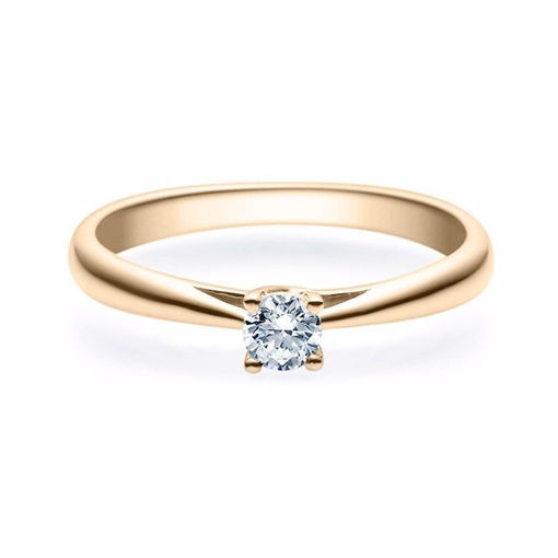 Forlovelsesring diamantring  Alida 0,20 ct TW-Si gult  gull - 180020200