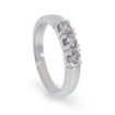Iselin alliansering i hvitt gull med diamanter - 8503015