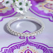 Diamantring i 18 kt gull med diam. 0,40 ct TW-SI - BJR0459