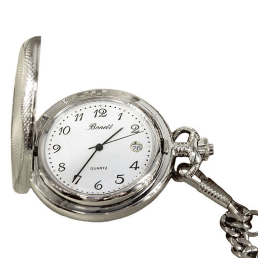 Lommeur med kjede fra Bonett - 433C