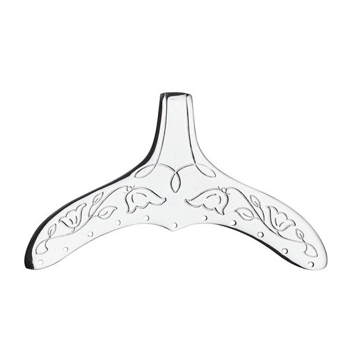 Veskekrok Lofoten plett kvit, sølv  - 328415