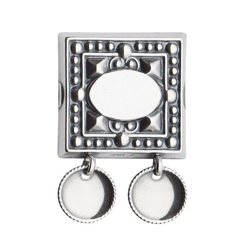 Beltestøl "namnestøl", oksidert. Graffer - 091181