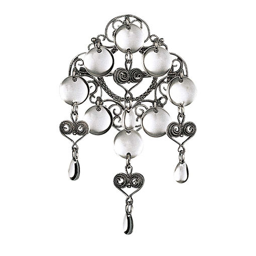 Barnesølje  i hvit sølv - 177100