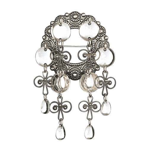 Barnesølje  i hvit sølv - 133100