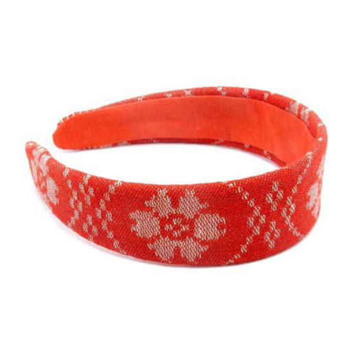 Hårbøyle til rød Trønderbunad, håndlaget  - 3108023