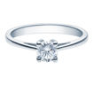 Diamantring forlovelsesring 0,50 ct i 14kt gull. Soria - 18010050