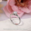 Diamantring forlovelsesring 0,70 ct i 14kt gull. Alida - 18002070