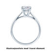Diamantring forlovelsesring 0,70 ct i 14kt gull. Alida - 18002070