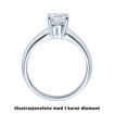 Enstens diamantring Elissa m/0,40 ct i 14kt gull. TW-Si. -18004040