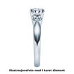 Diamantring forlovelsesring 0,50 ct i 14kt gull. Elissa - 18004050
